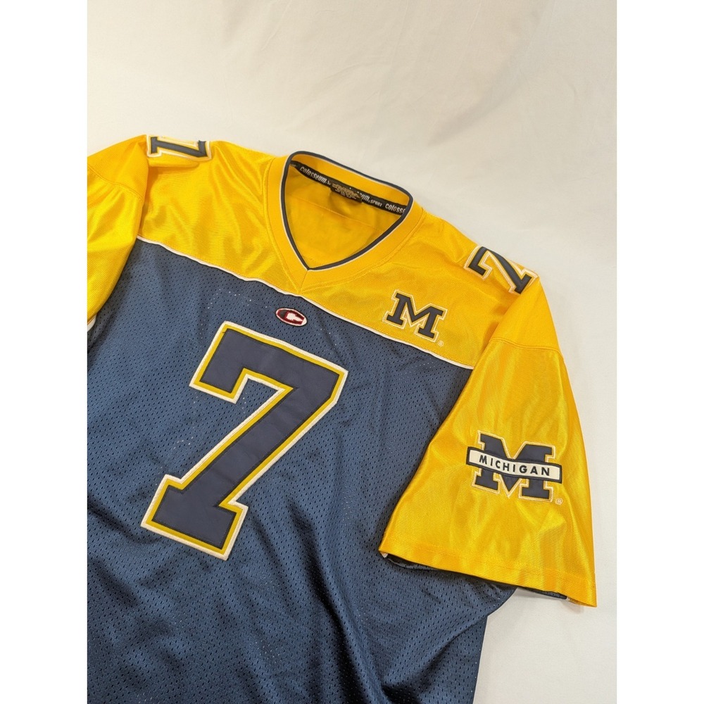 VTG Michigan Wolverines #7 Colosseum Jersey XXL Dazzle NCAA College Football